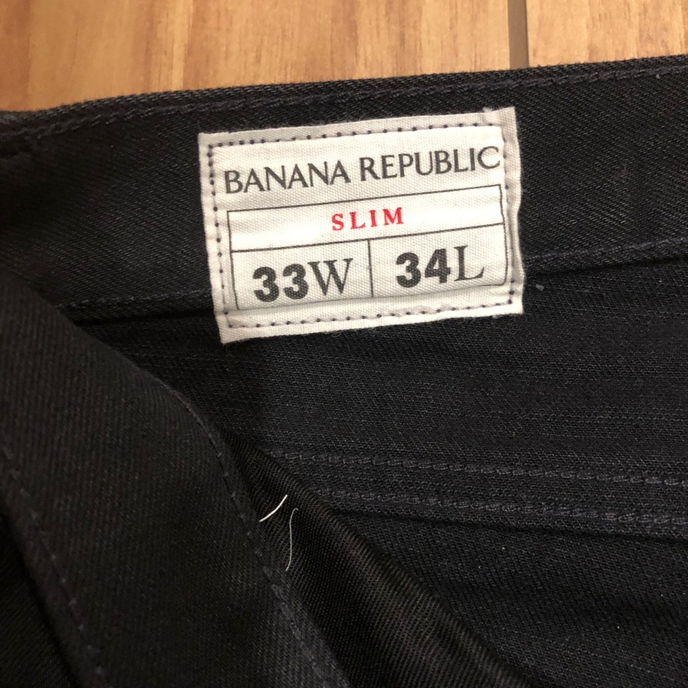 Mens black jeans